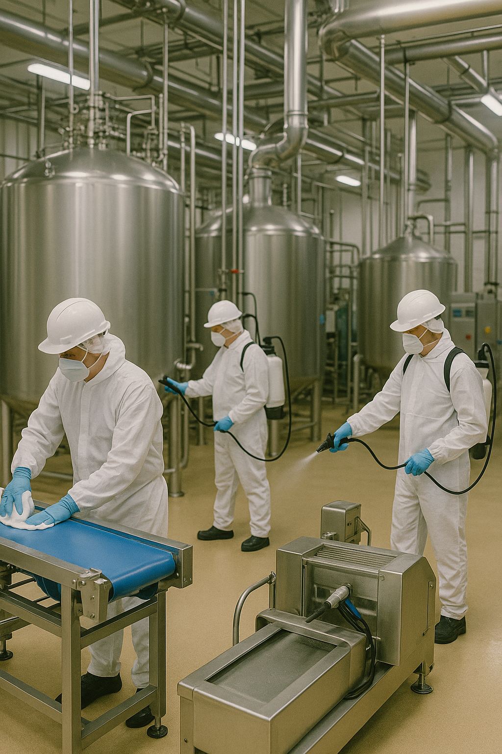 Limpieza y desinfección de superficies